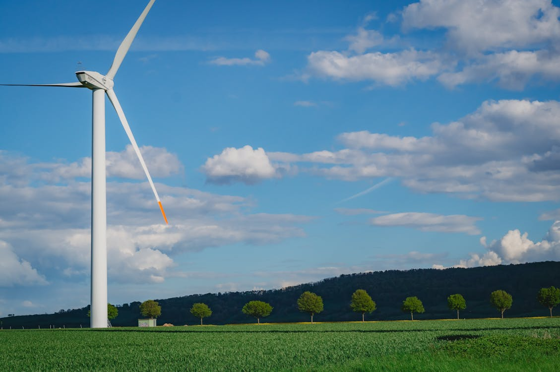 Detalle de reparación de aspa